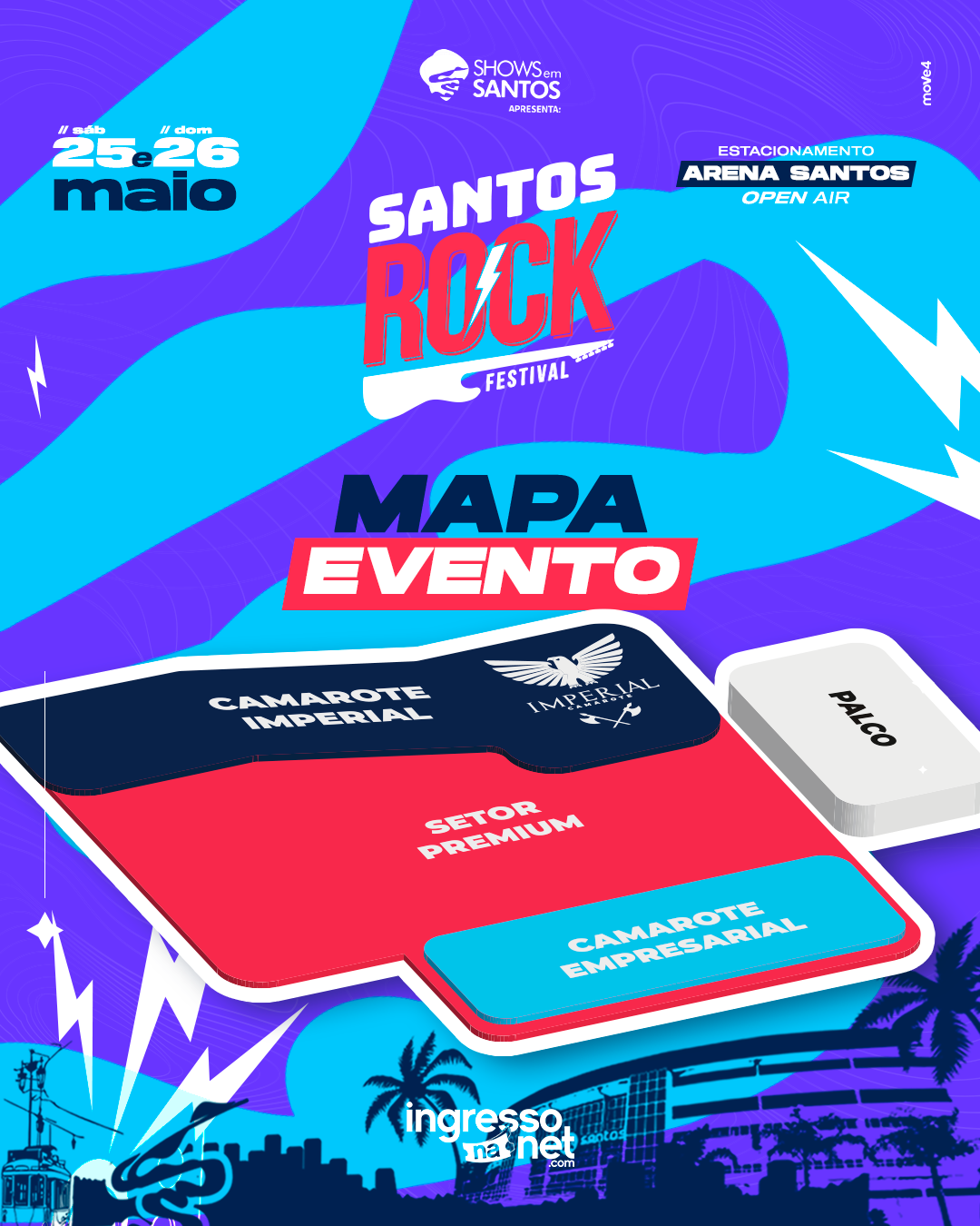 Mapa do Evento